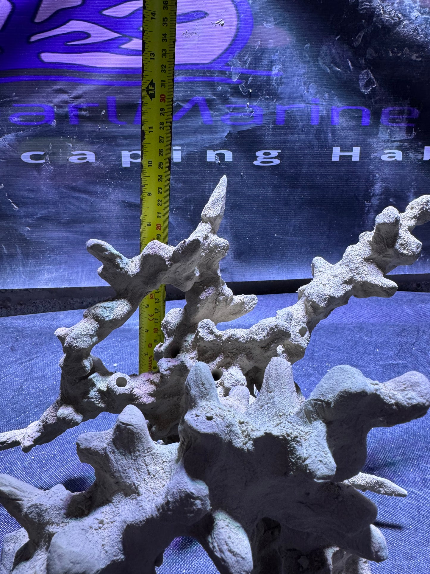 Ceramic Reef Rock Sculpture Set