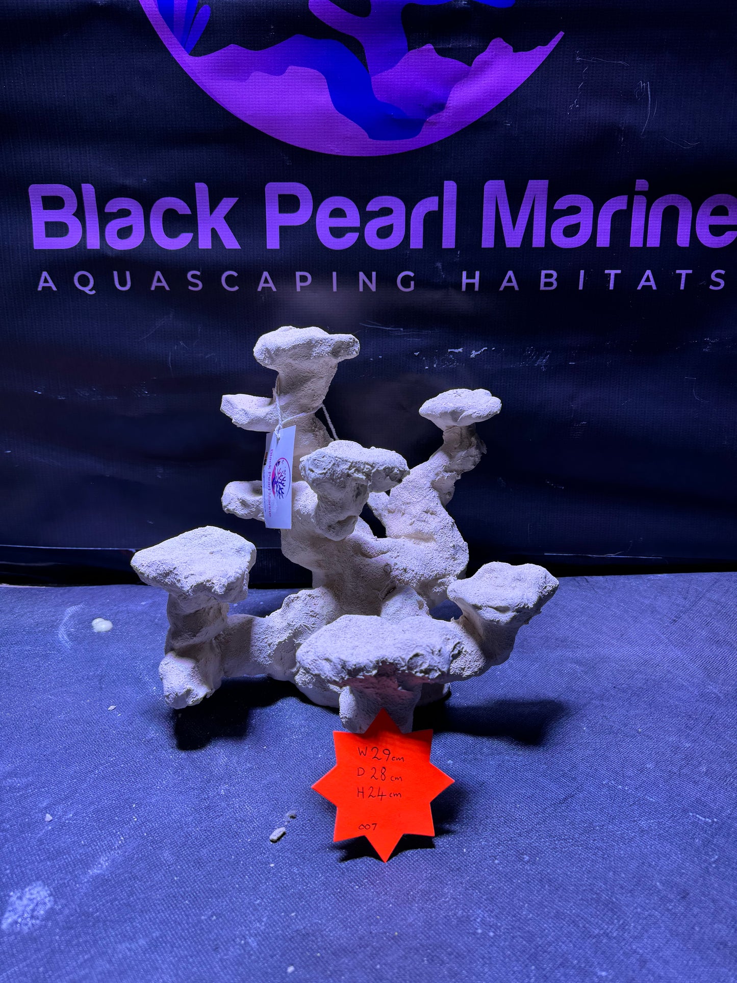 Ceramic Reef Platform Tree W30cm/D27cm/H22cm/003