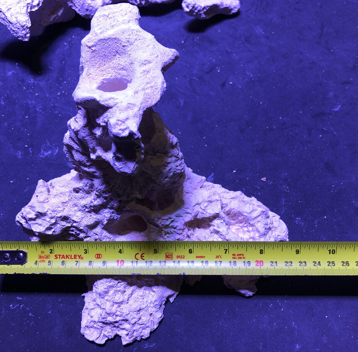 Reef Ceramic White Coral Arch/Habitat MarineFreshwater Aquarium Decoration 4PCS