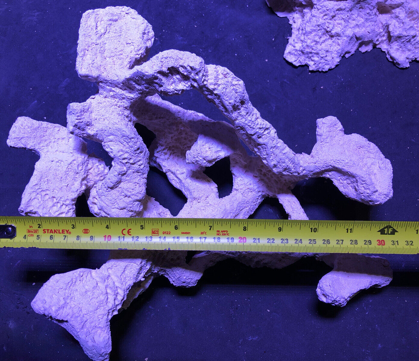 Reef Ceramic White Coral Arch/Habitat MarineFreshwater Aquarium Decoration 4PCS