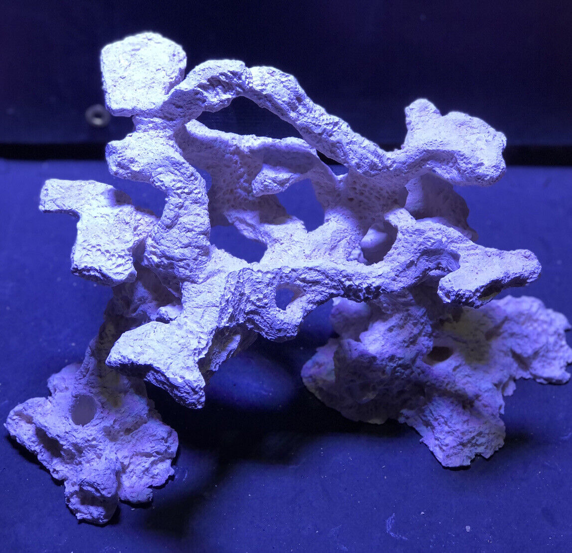 Reef Ceramic White Coral Arch/Habitat MarineFreshwater Aquarium Decoration 4PCS