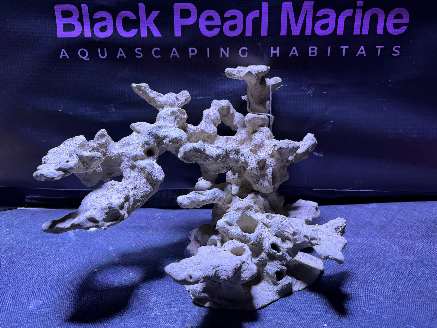 Ceramic Reef Rock Leaning Platform