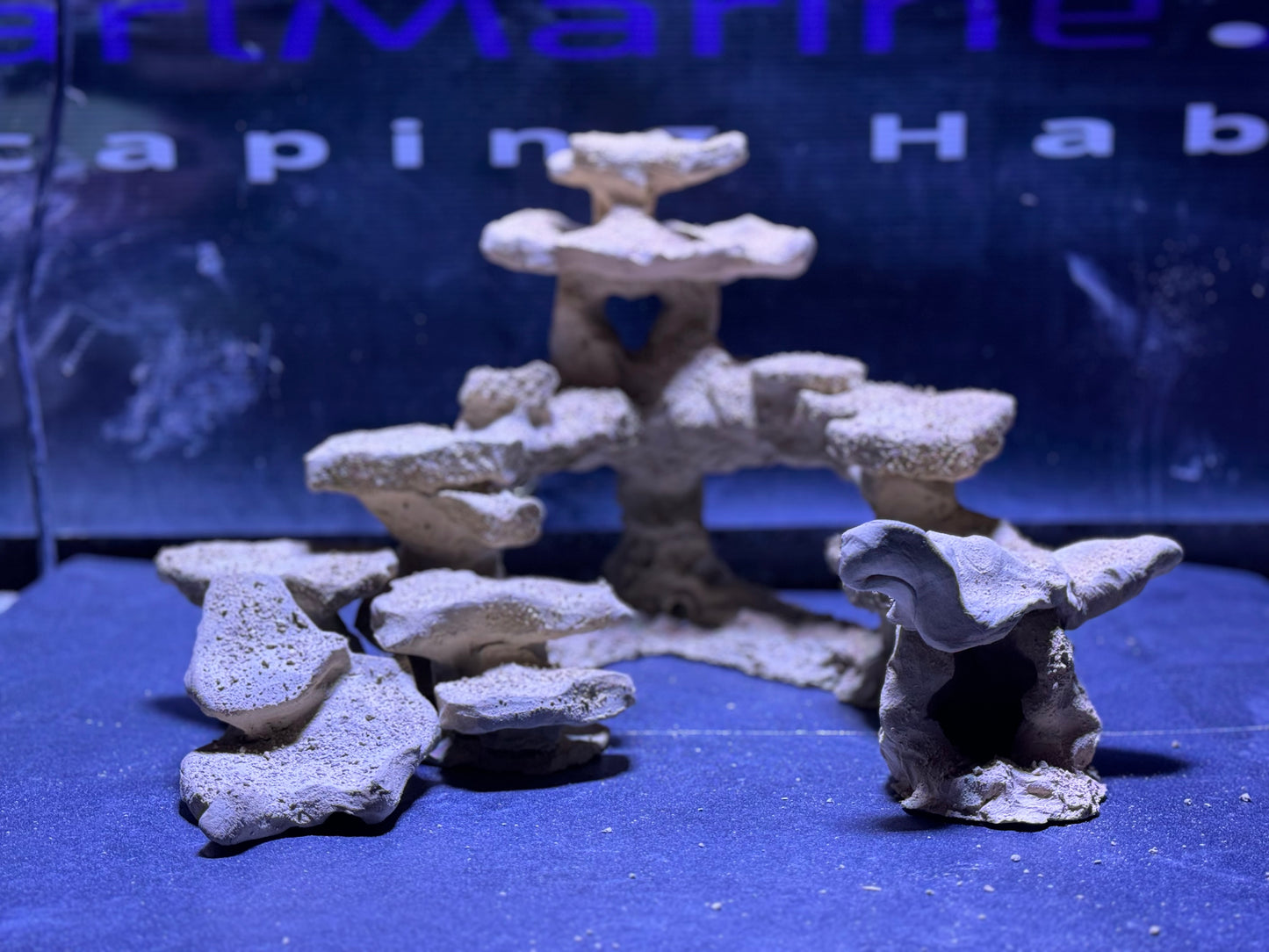 Ceramic Reef Rock Plated Tower