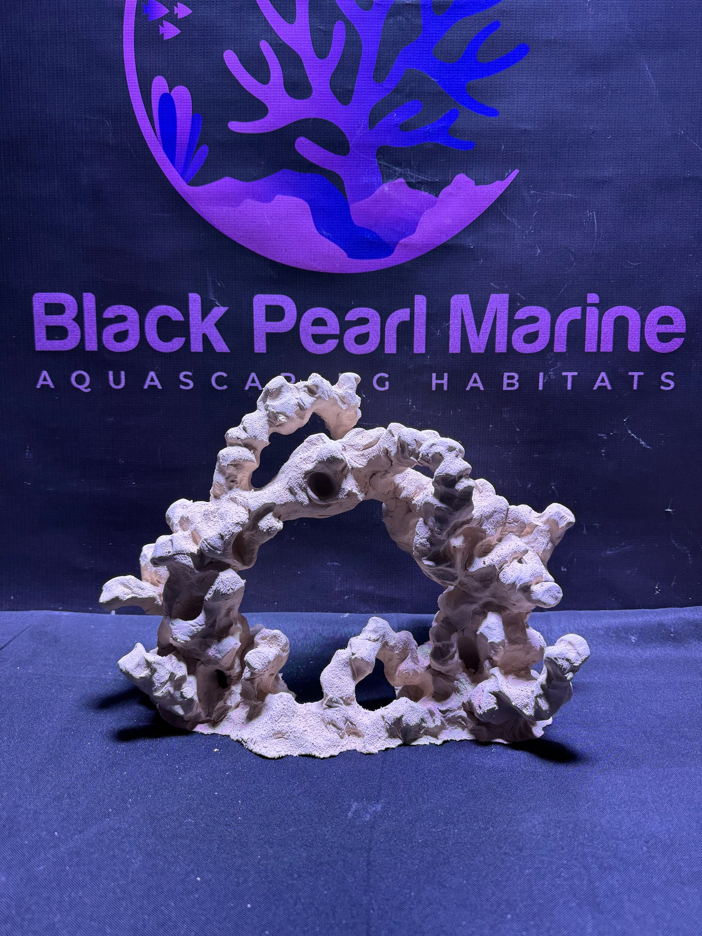 Ceramic Reef Rock Nano Arch 031125 (L33cm/H23cm/D19cm)