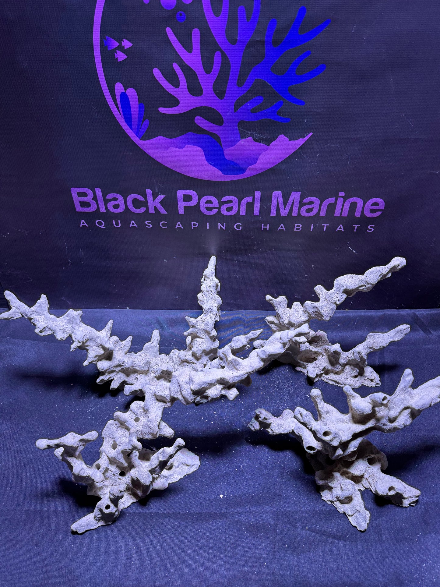 Ceramic Reef Rock Branching Set 061124