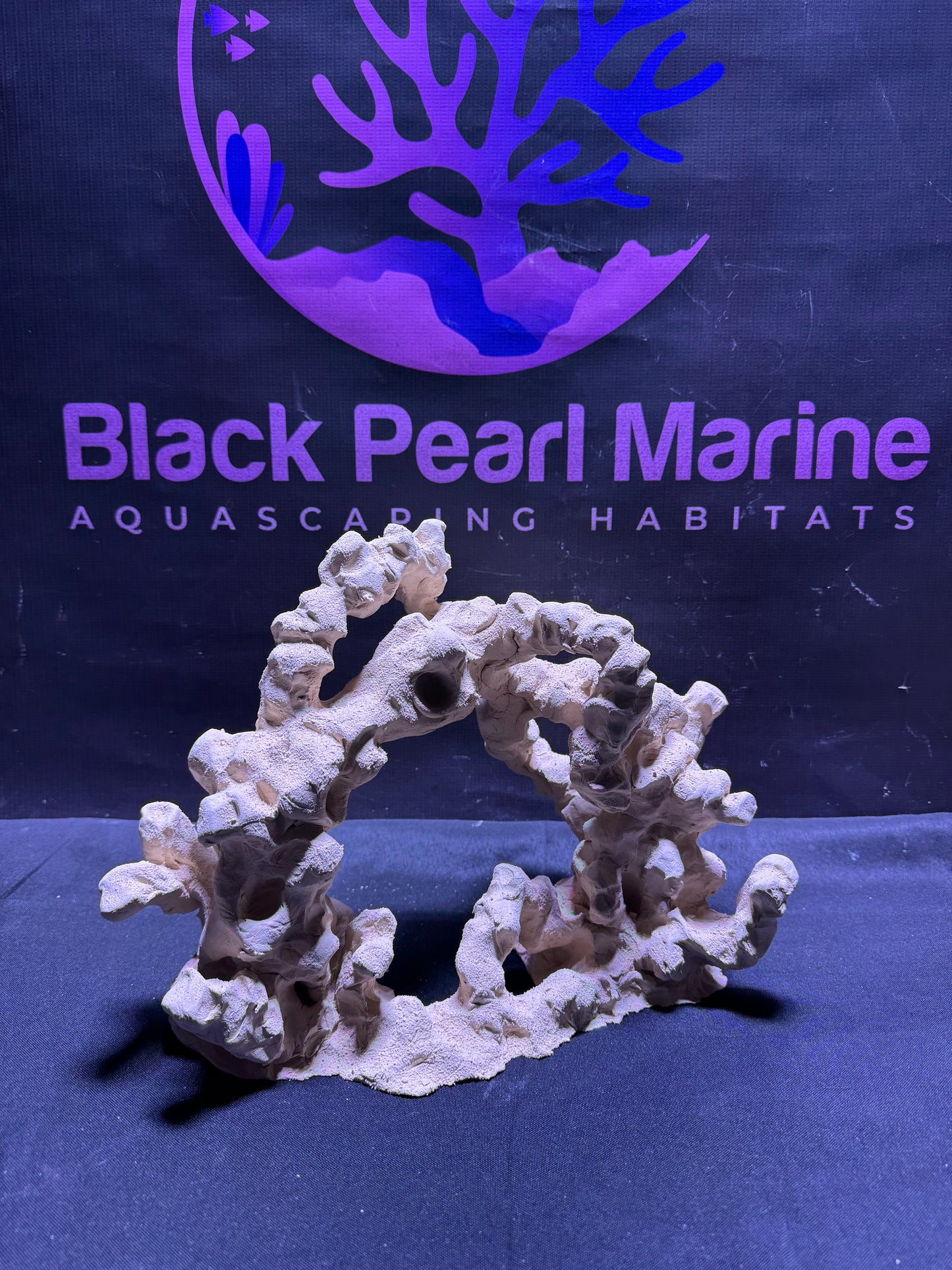 Ceramic Reef Rock Nano Arch 031125 (L33cm/H23cm/D19cm)