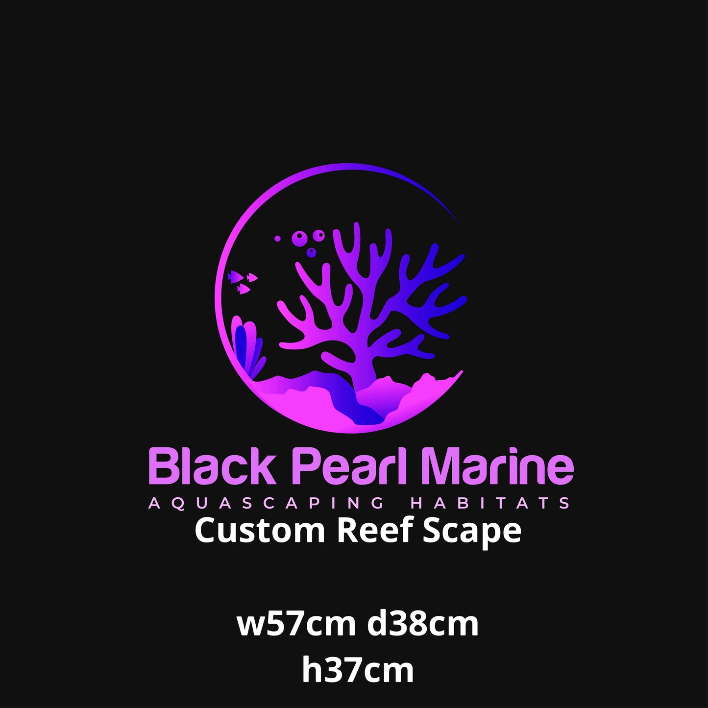 Custom Made Reef Scape