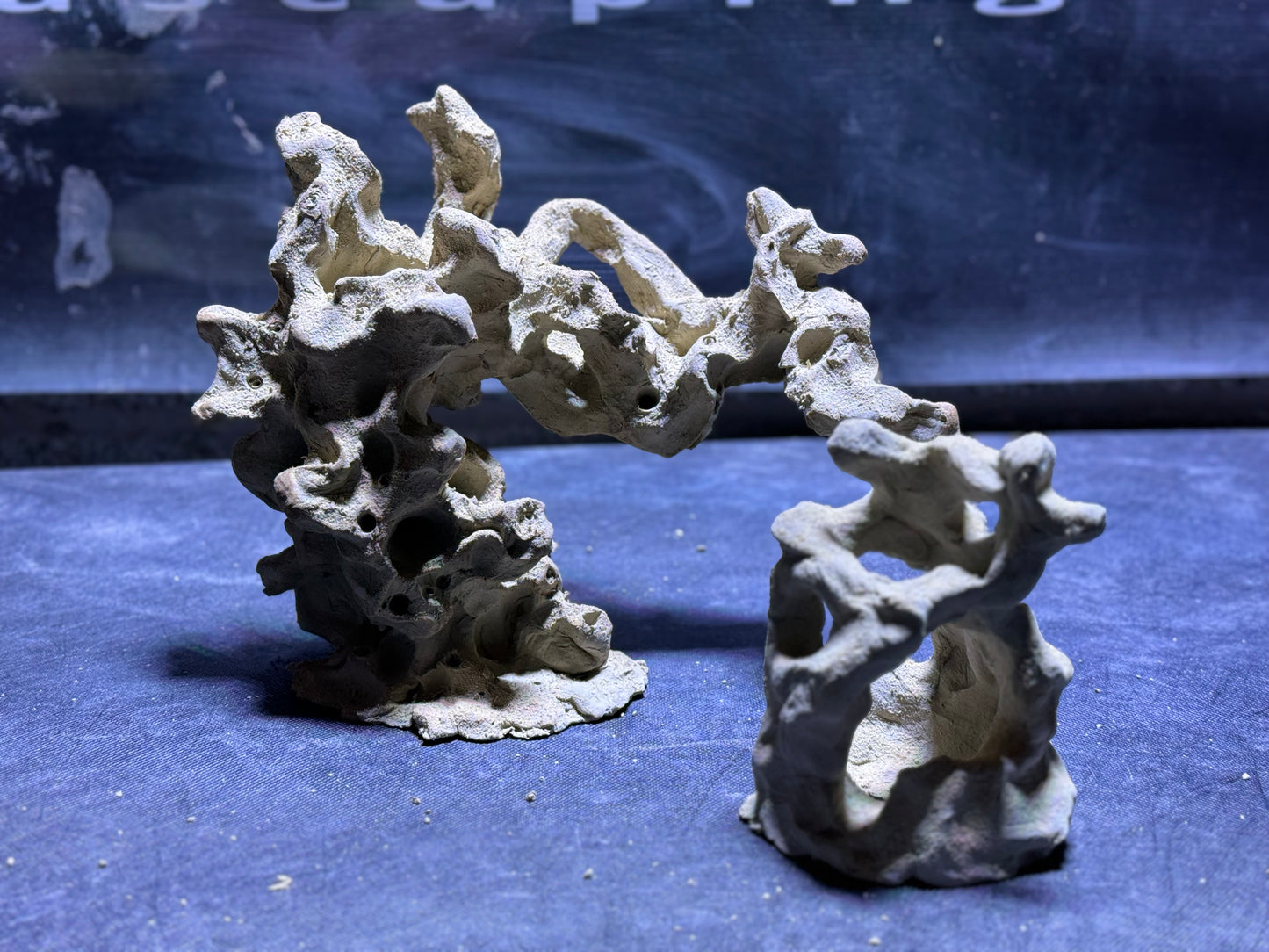 Ceramic Reef Rock Overhang & Cave