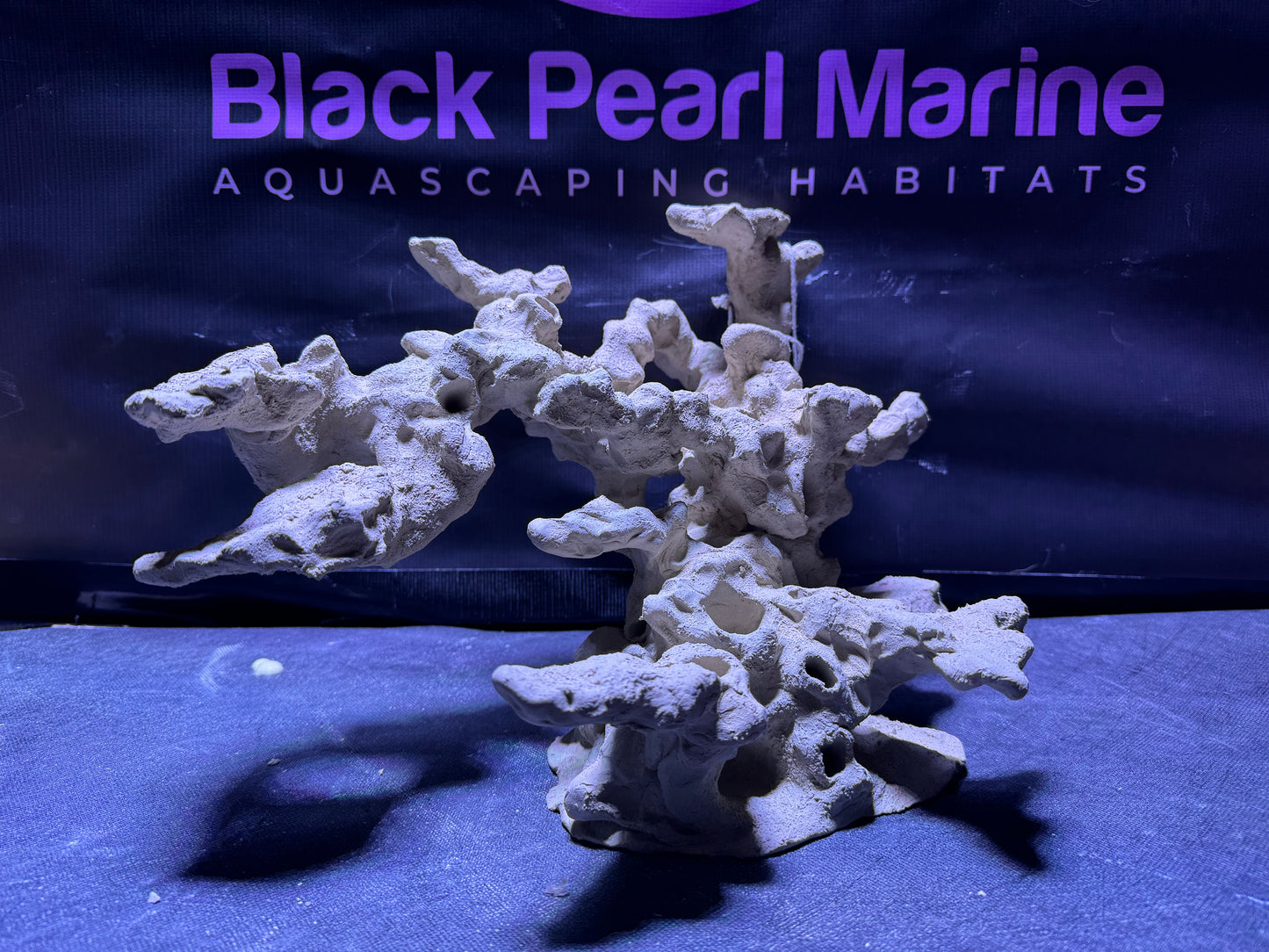 Ceramic Reef Rock Leaning Platform